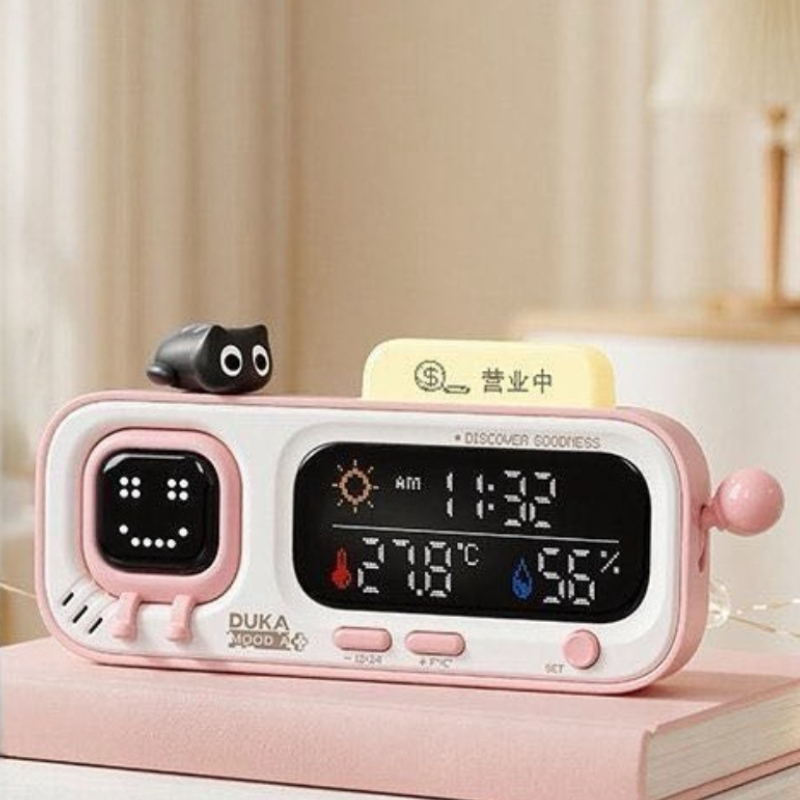 Smart Home Office - DUKA MOODA Orologio Digitale Intelligente da