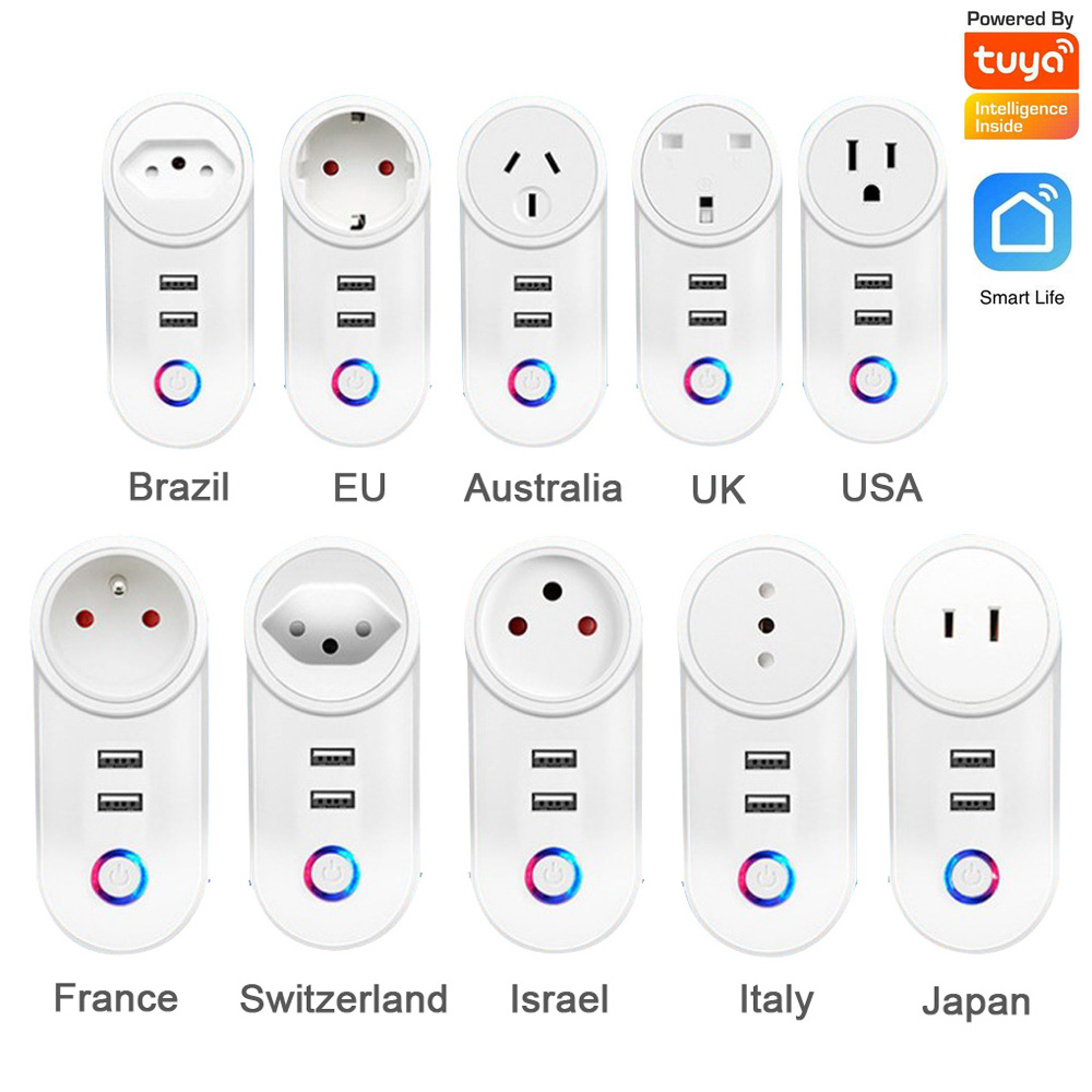 Smart Home Energy App - 1 pz 2.4G WIFI Power Plug
