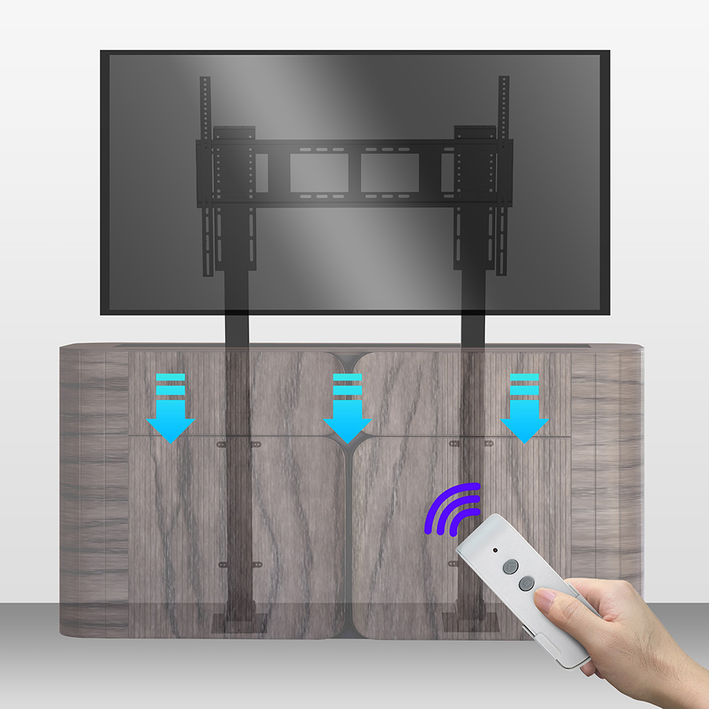 Smart Home Living Room - Meccanismo Motorizzato per Sistema Automatico di