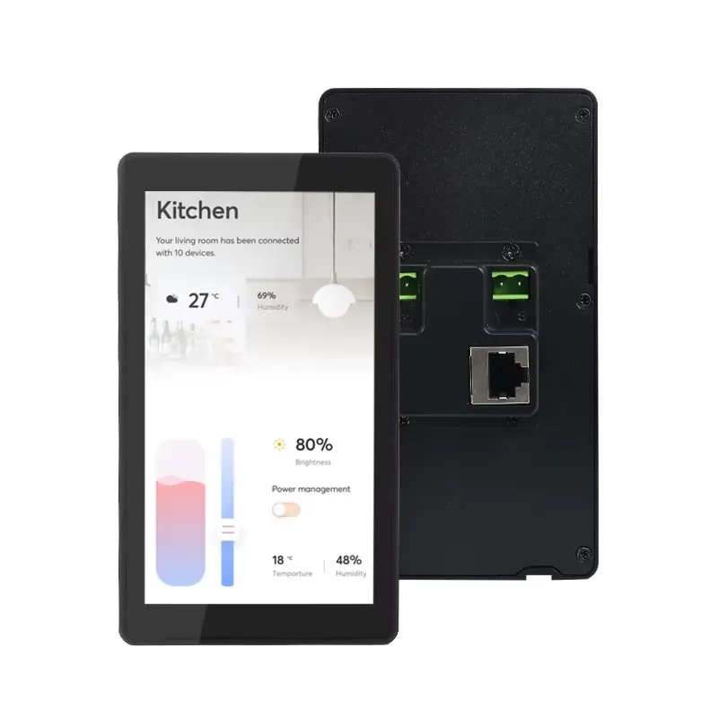 Smart Home Certification - Pannello di Controllo Touch HMI da