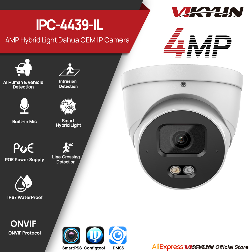 Smart Home Certification - Telecamera di sicurezza IP VIKYLIN da