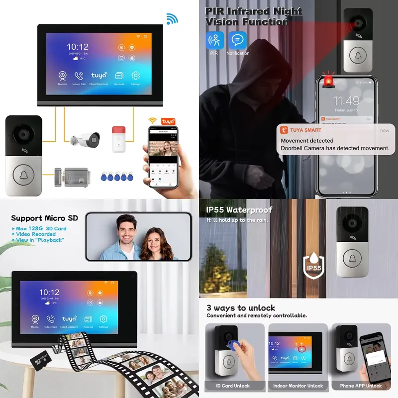 Video Doorbell - 【CHIMU HOME】 Nuovo Videocitofono IP 2026