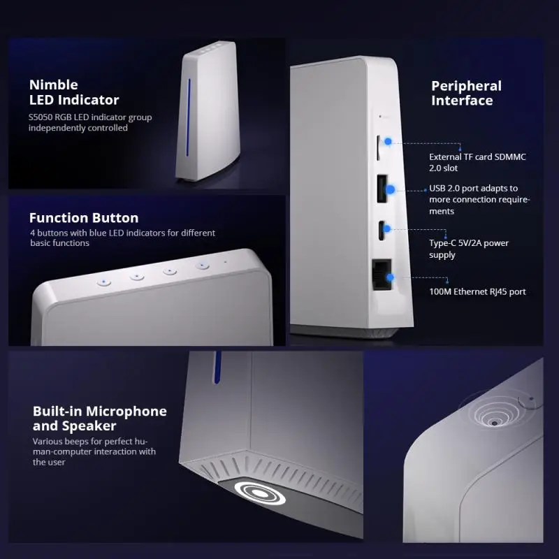 Smart Home Hub 2 - Hub Domotico Originale SONOFF iHost 4GB,