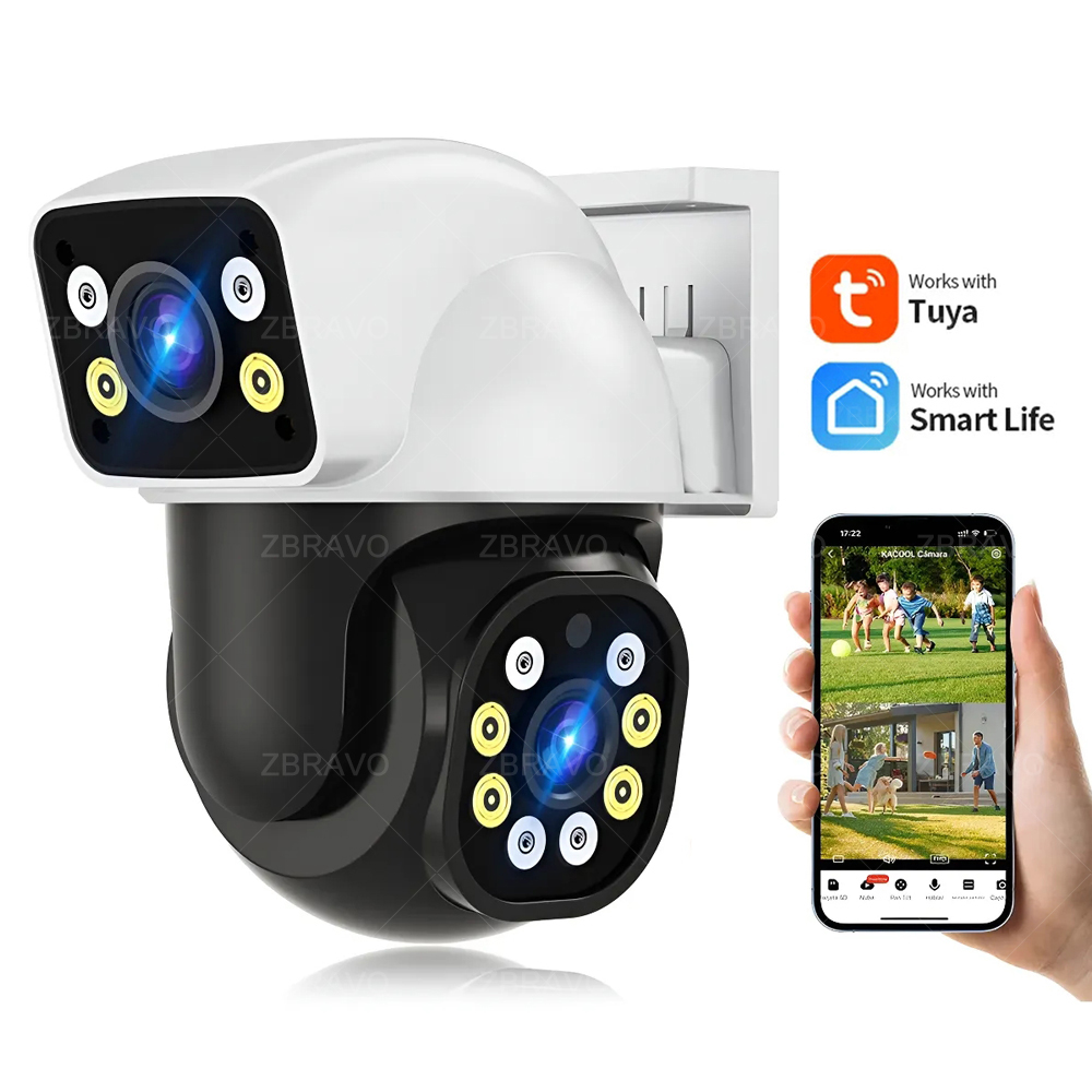 Smart Home Outdoor Camera - Telecamera Esterna WiFi Smartlife 8MP Tuya,