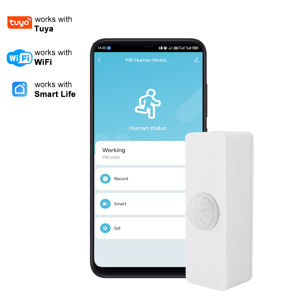 Smart Home Wiser - Sensore di Movimento PIR Tuya Smart,