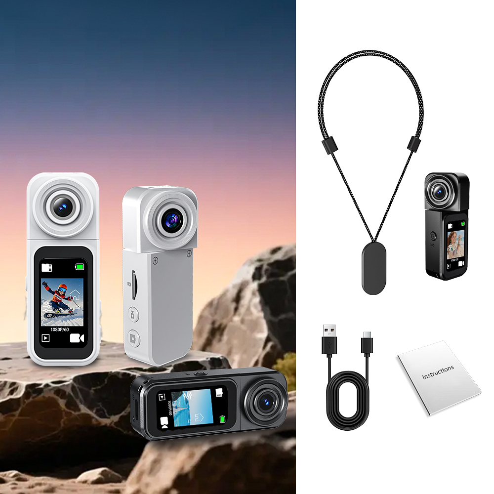 Smart Home Outdoor Camera - Action camera WiFi A75 con forte