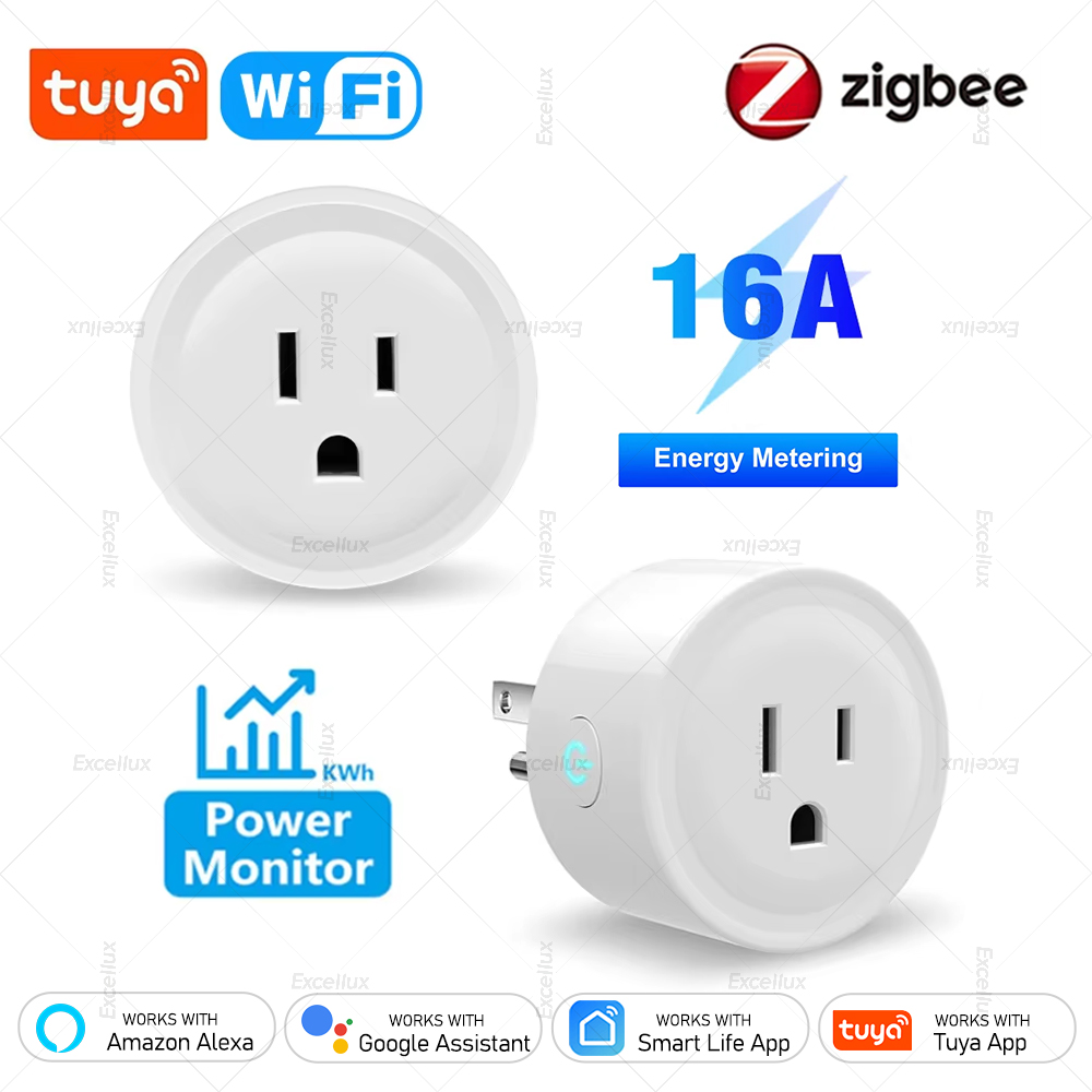 Tuya Wifi Socket - Presa Intelligente Tuya 16A Zigbee WiFi