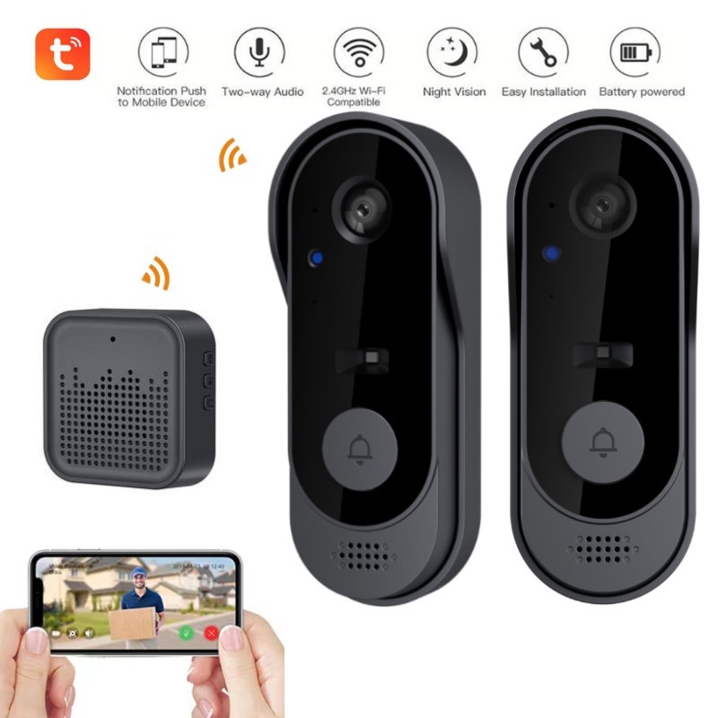 Smart Home Video Doorphone Ezviz - Tuya WIFI Telecamera Campanello Videocitofono HD