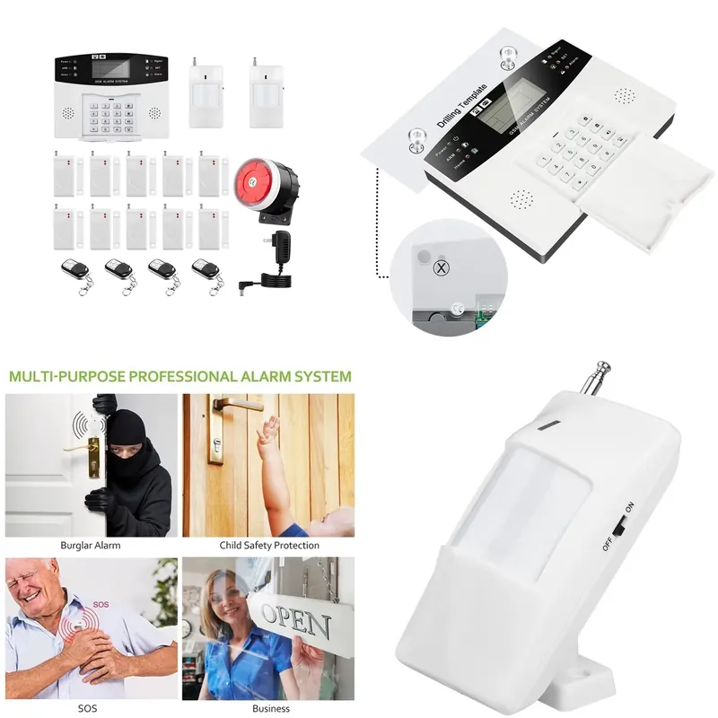 Smart Home Remote - Kit Antifurto per Casa con Chiamata