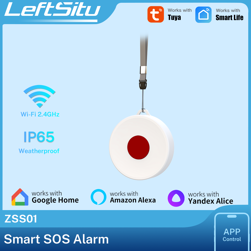 Smart Home Remote - Pulsante Intelligente Tuya ZigBee IP65, Interruttore
