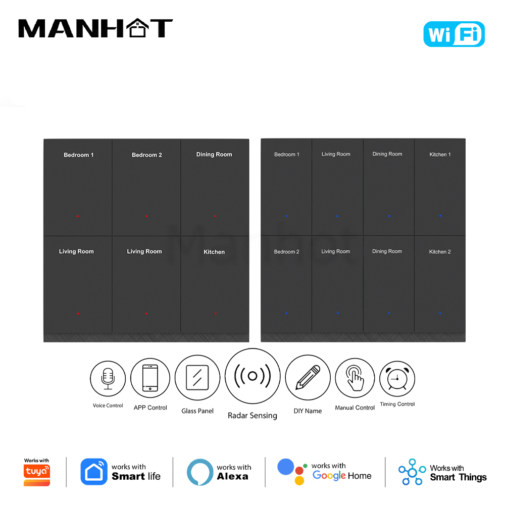 Tuya Wifi Socket - Interruttore Intelligente WiFi MANHOT DIY con