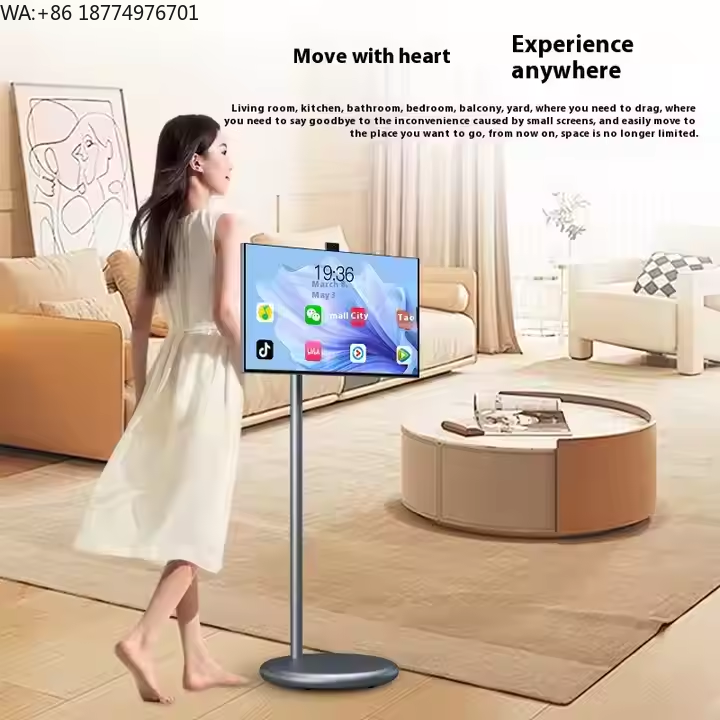 Smart Home Office - TV LCD Portatile Android 12 da