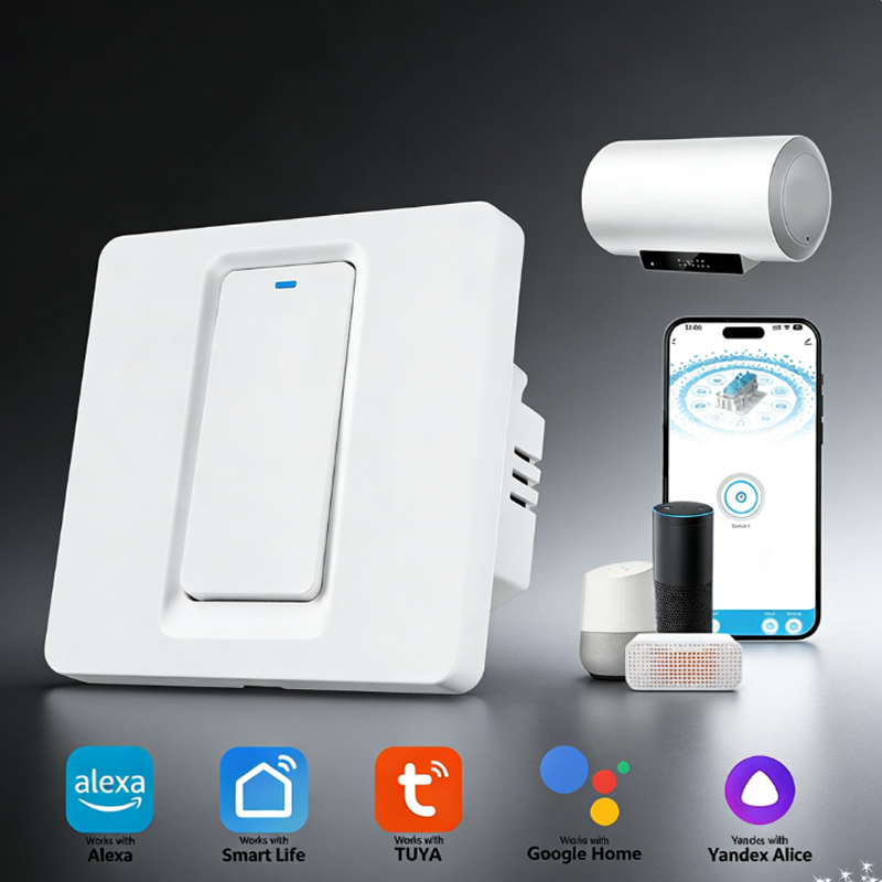 Smart Home Matter - Interruttore scaldabagno intelligente/controllo touch WiFi e