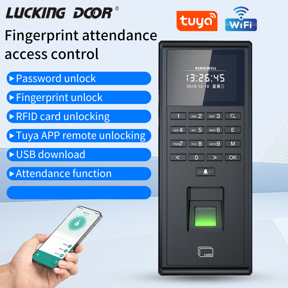 Smart Door Lock - Tuya Smart Biometrico Riconoscimento delle impronte