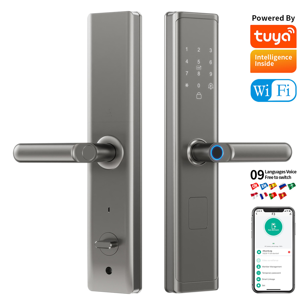 Smart Door Lock - Serratura Digitale Intelligente con Impronta Digitale