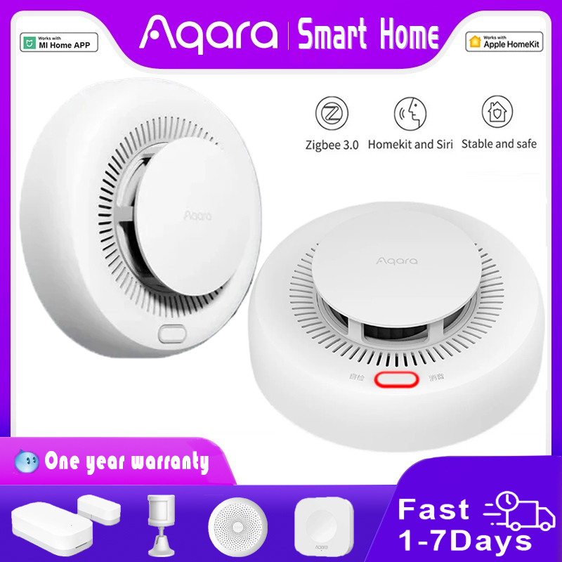 Smart Home Hub Apple - Nuovo Aqara Rilevatore di Fumo Zigbee
