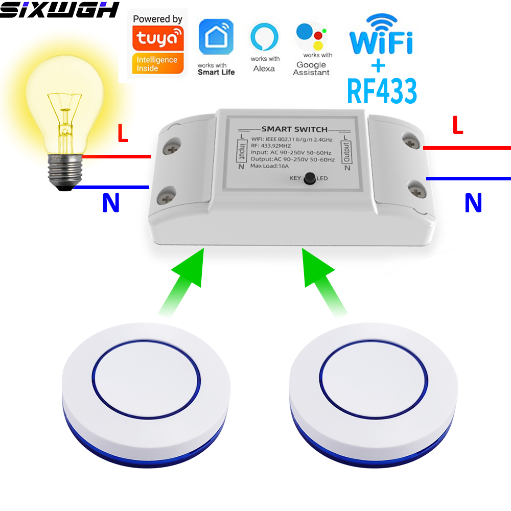 Smart Home Matter - Interruttore Intelligente WiFi Tuya 16A, Controllo