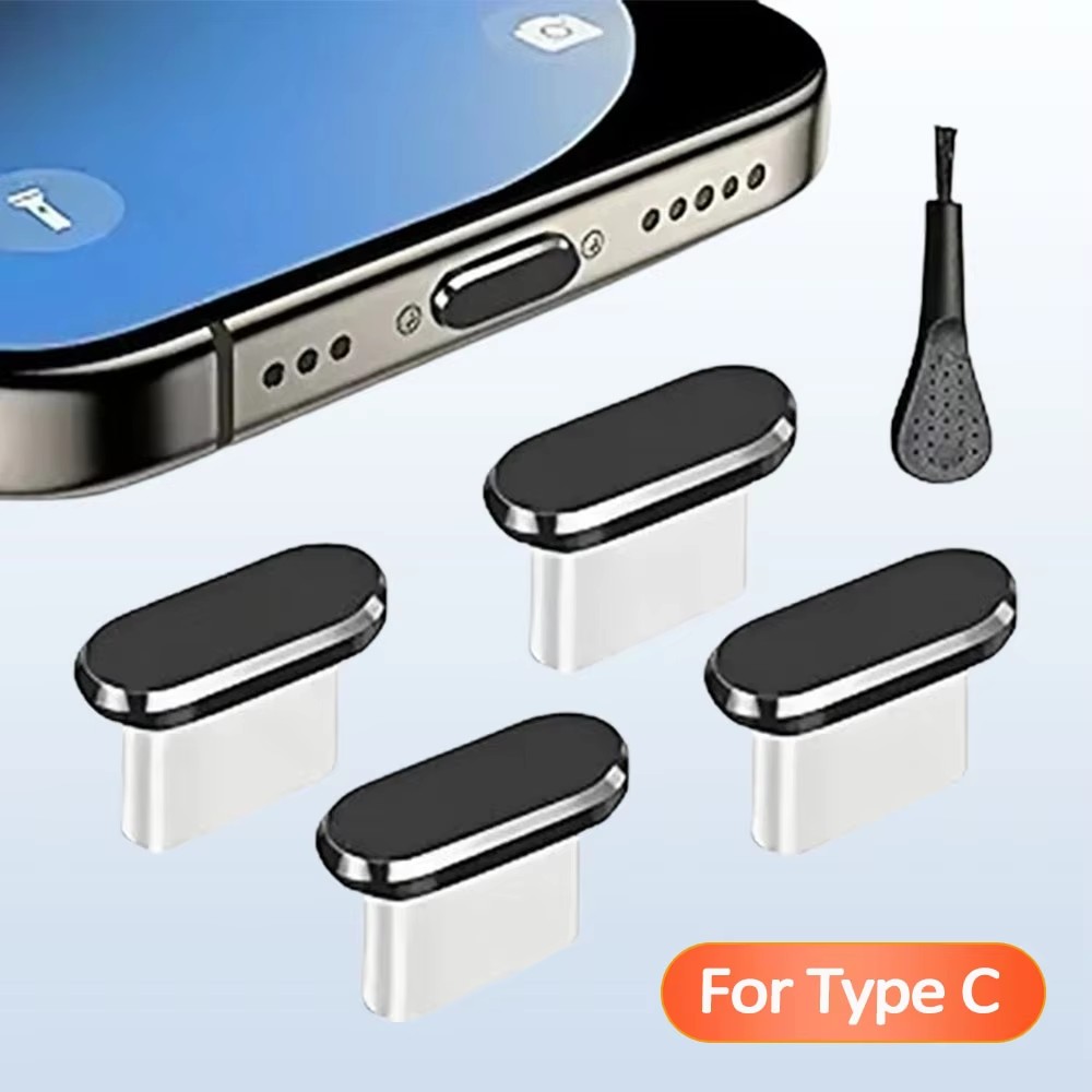 Smart Home Samsung - 4 Pezzi Tappi Antipolvere USB-C con