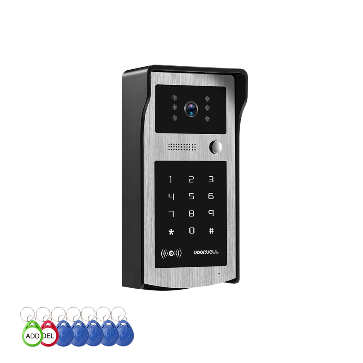Video Doorbell - Sistema Videocitofonico con Unità Esterna, Campanello