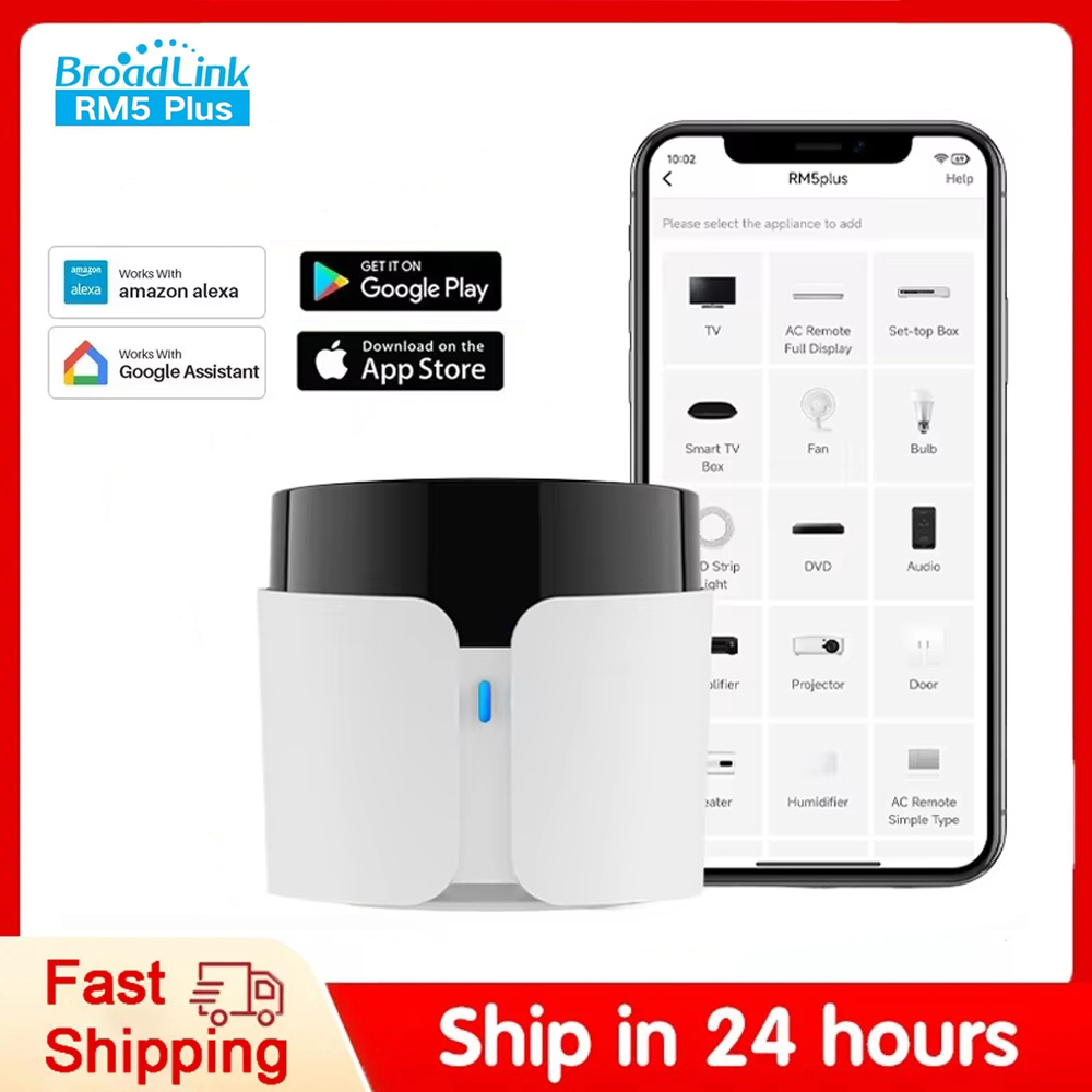 Smart Home Plus - Telecomando universale a infrarossi Broadlink RM5