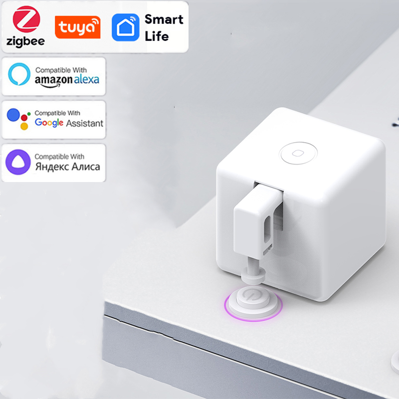 Smart Home Plus - Tuya Zigbee Smart Fingerbot Plus pulsante