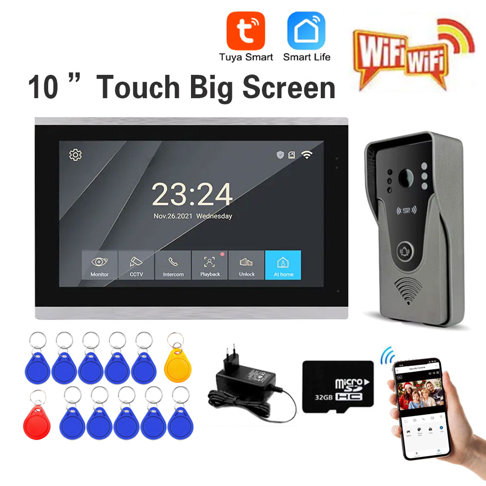 Tuya 1080P Touch Screen a colo - Smart Home Video Doorphone Ezviz recensione e prezzo