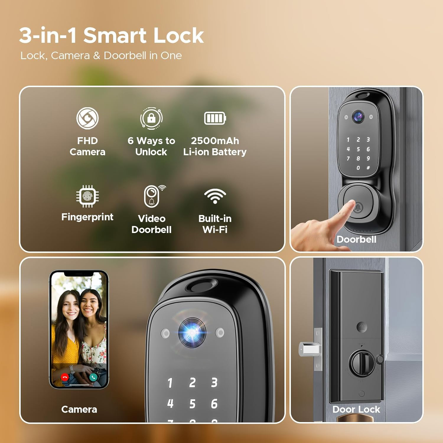Serratura Intelligente WiFi Tu - Smart Door Lock recensione e prezzo