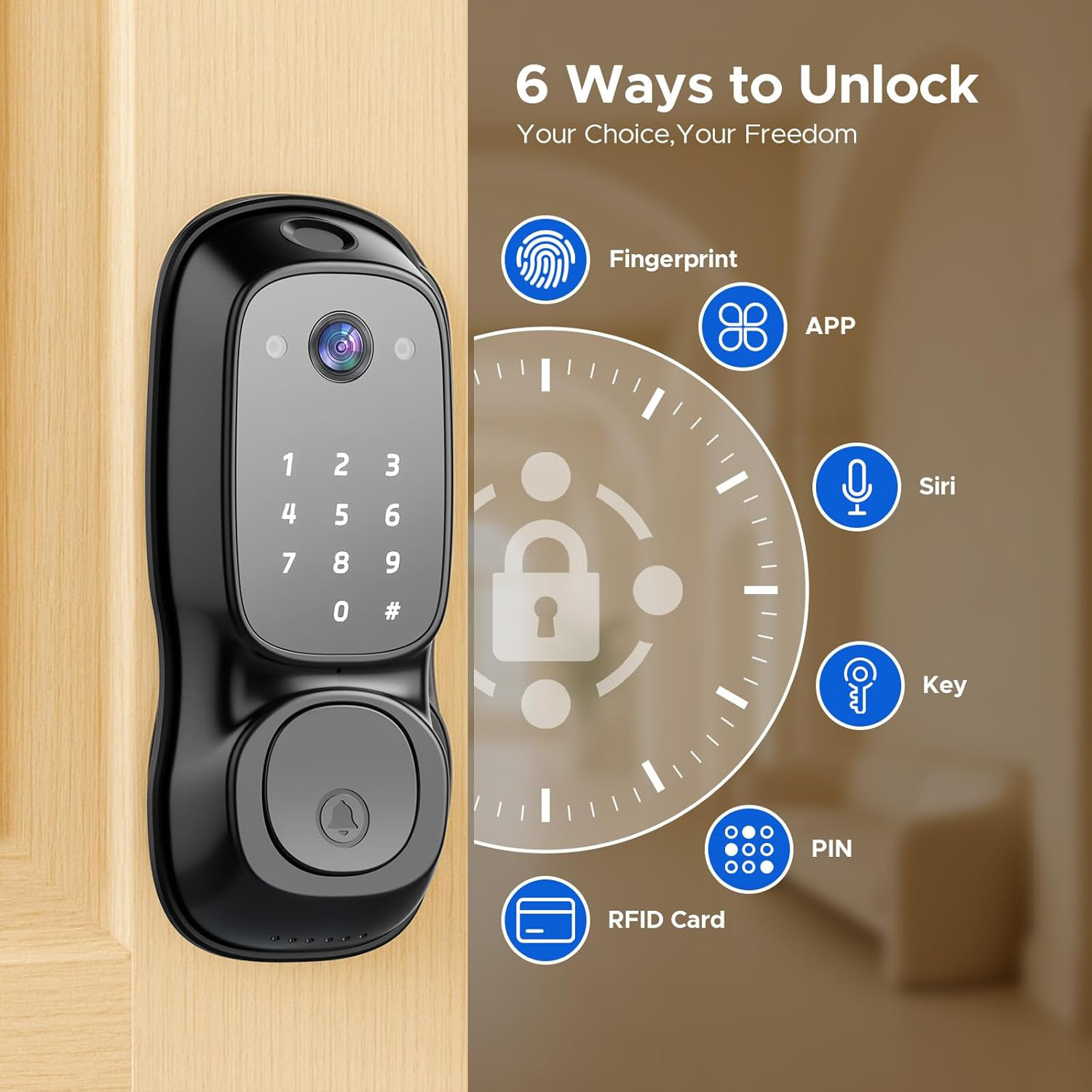 Serratura Intelligente WiFi Tu - Smart Door Lock recensione e prezzo