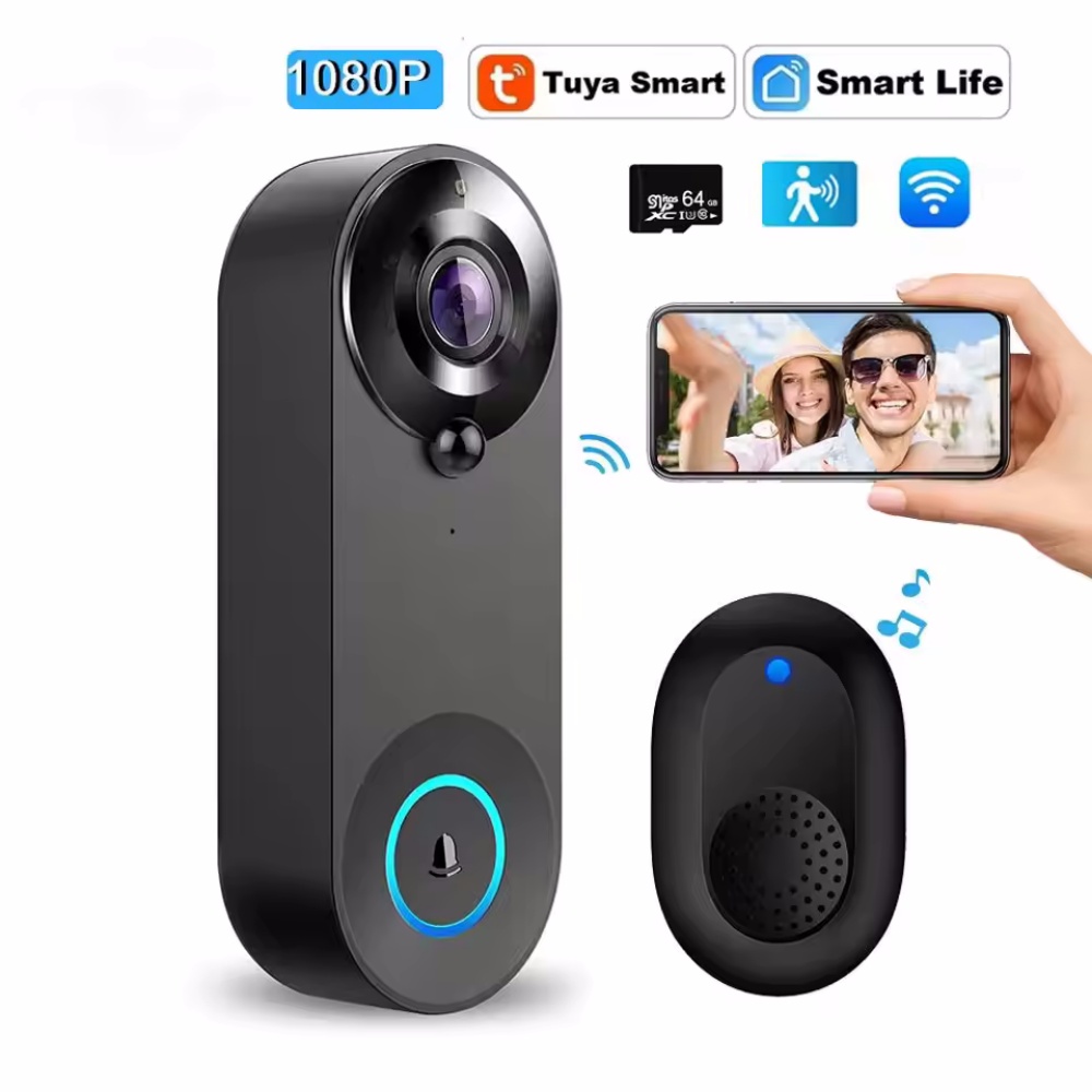 Tuya 1080P Wireless WIFI Campa - Smart Home Video Doorphone Ezviz recensione e prezzo