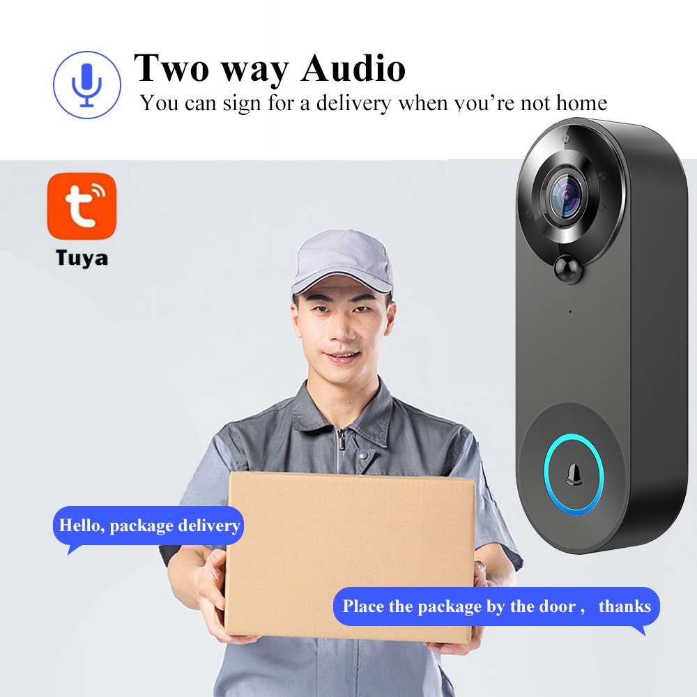 Tuya 1080P Wireless WIFI Campa - Smart Home Video Doorphone Ezviz recensione e prezzo