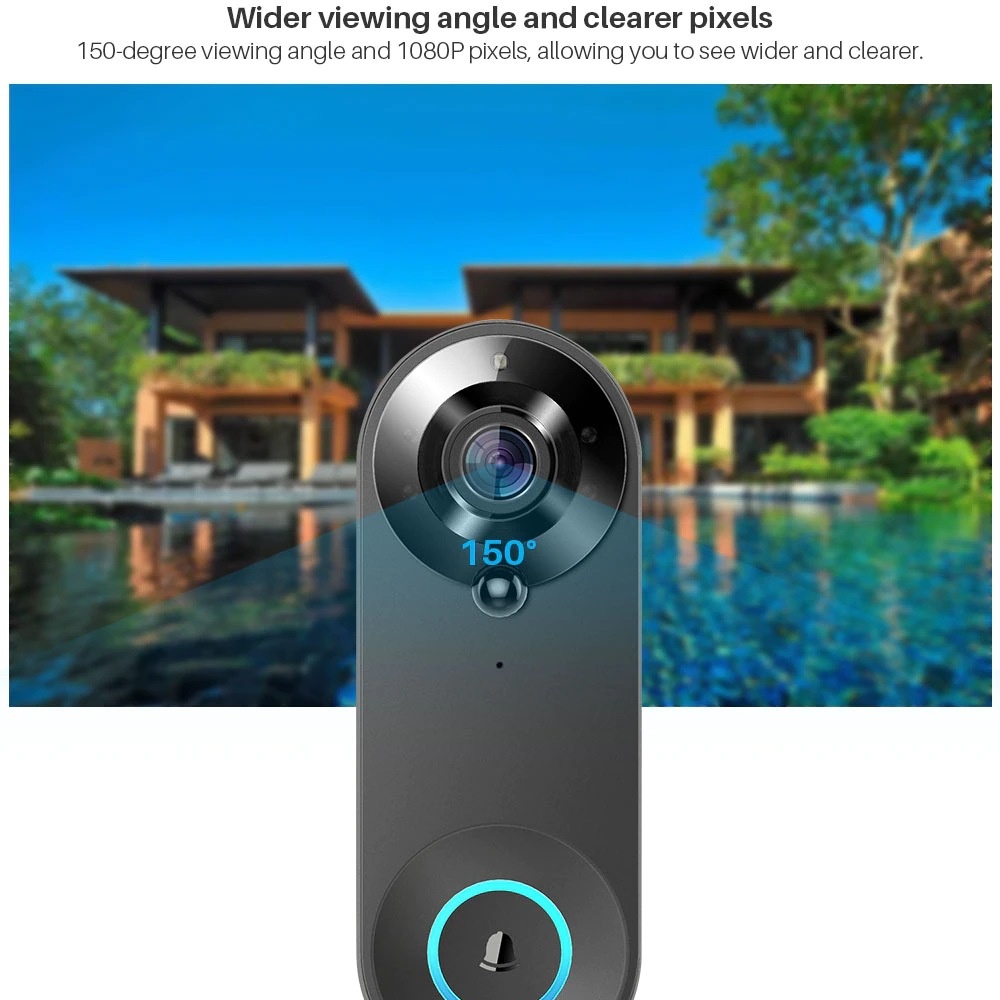 Tuya 1080P Wireless WIFI Campa - Smart Home Video Doorphone Ezviz recensione e prezzo