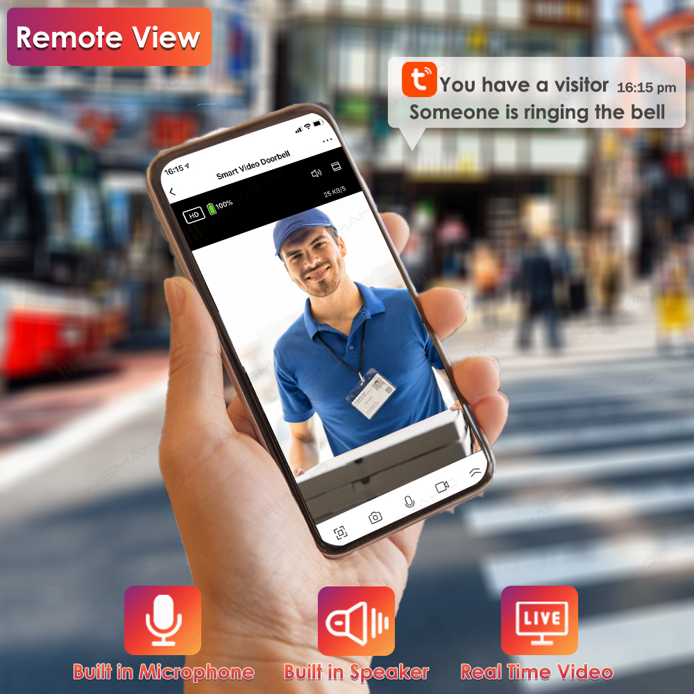 Tuya WiFi campanello telecamer - Smart Home Outdoor Camera recensione e prezzo