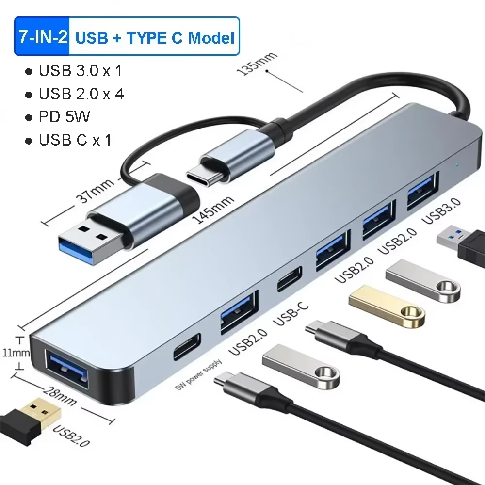 Hub USB C 7 in 2, Adattatore M - Smart Home Hub 2 recensione e prezzo