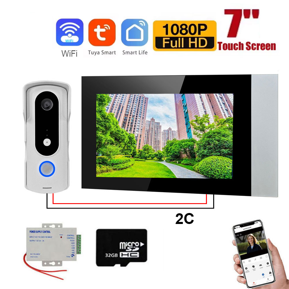 2 fili Smart Home Tuya Wifi 10 - Smart Home Video Doorphone Ezviz recensione e prezzo