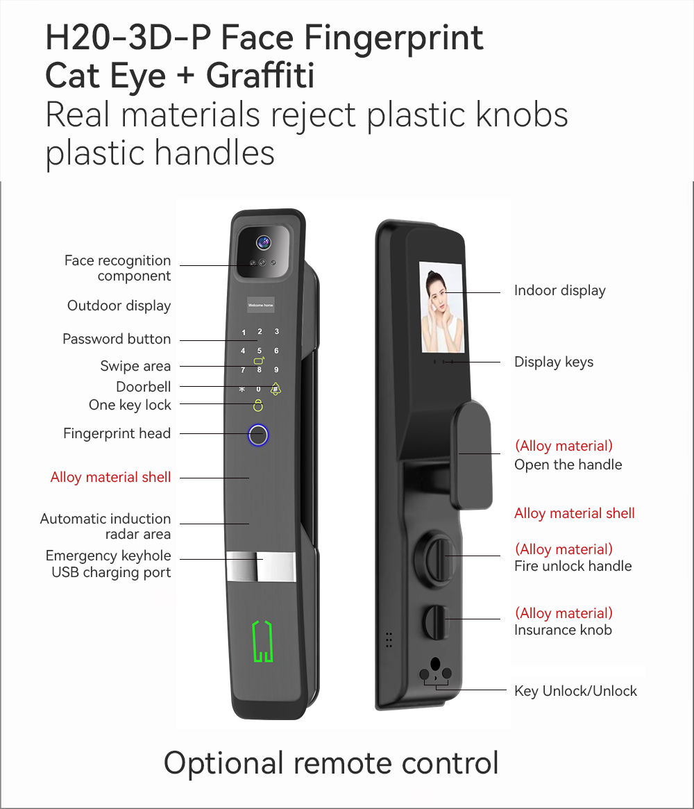 Tuya Wifi Impronta digitale 3D - Video Doorbell recensione e prezzo