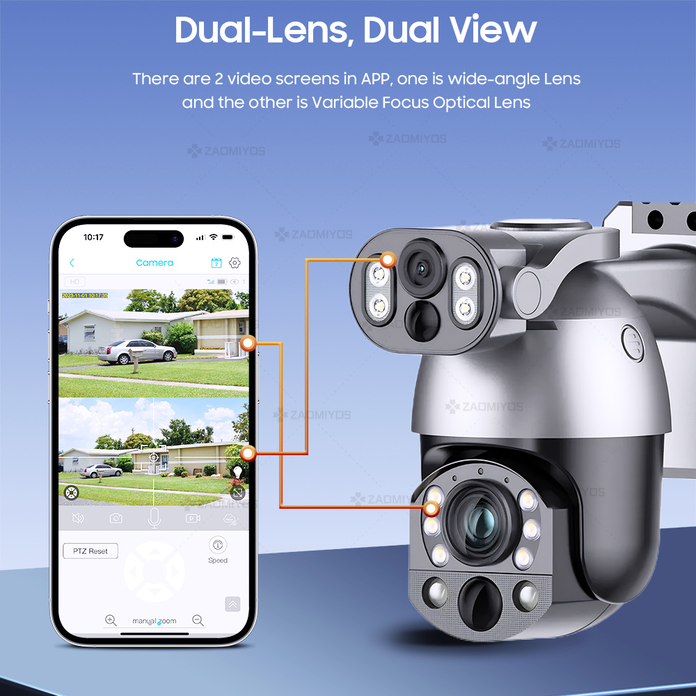 Telecamera solare 4K 50X ZOOM  - Smart Home Outdoor Camera recensione e prezzo