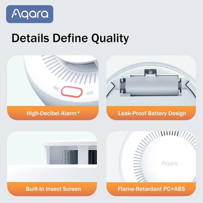 Sensore di Fumo Aqara Matter,  - Smart Home Hub Apple recensione e prezzo