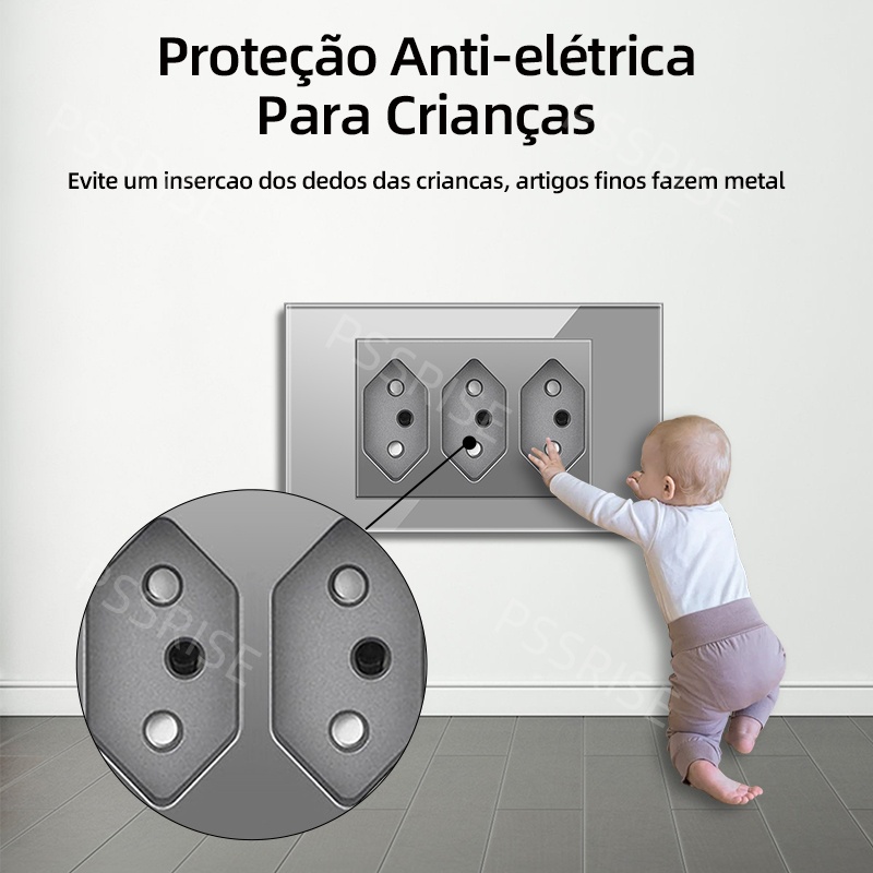 PSSRISE Presa a Muro Grigia in - Tuya Wifi Socket recensione e prezzo