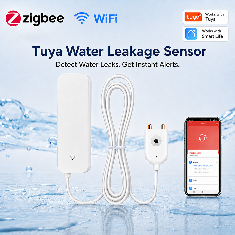Sensore di perdite d'acqua Zig - Wifi Water Sensor recensione e prezzo