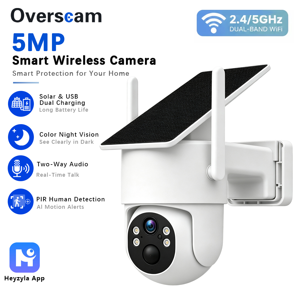 Telecamera PTZ da 5MP ad energ - Smart Home Outdoor Camera recensione e prezzo