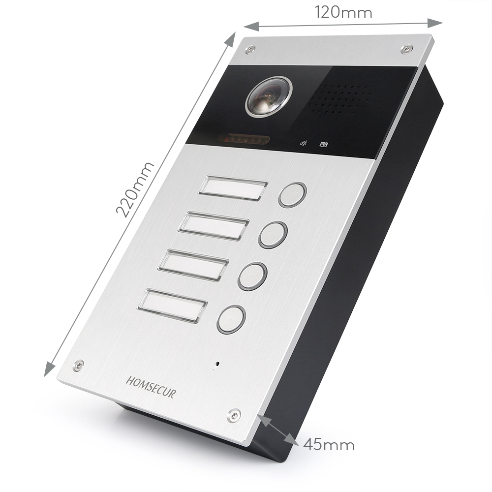 HOMSECUR Videocitofono a 2 fil - Video Doorbell recensione e prezzo