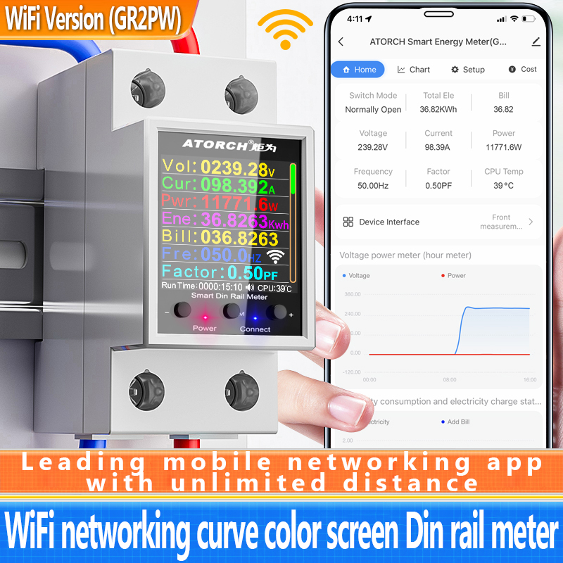 ‌ GR2PWS Tuya WiFi Smart Din R - Smart Home Energy App recensione e prezzo