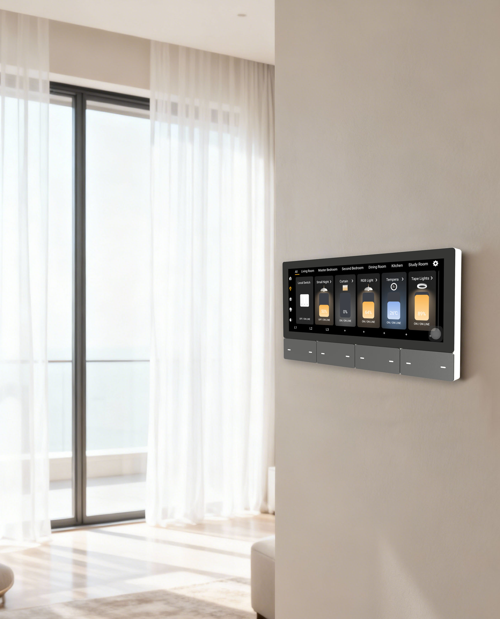 F5 Tuya UK Touch Screen Music  - Smart Home Panel recensione e prezzo