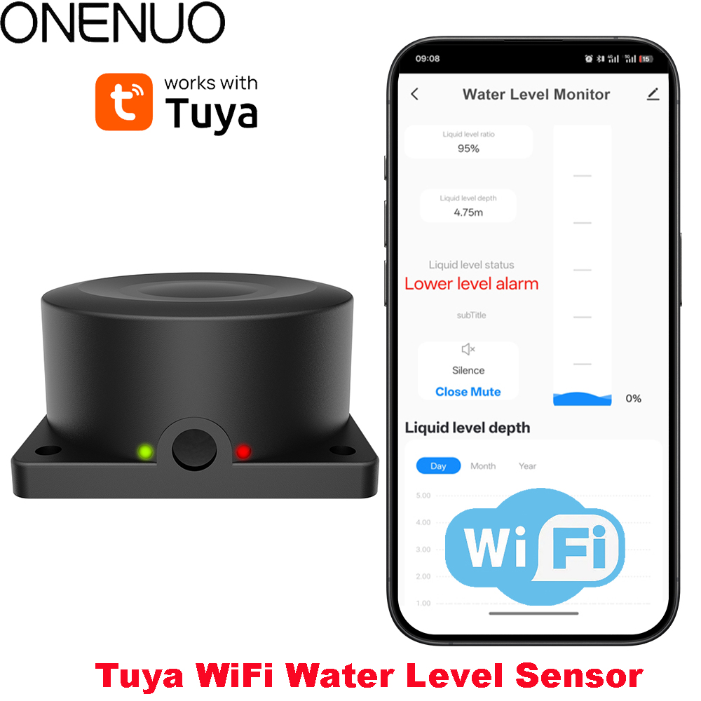 ONENUO Sensore di livello del  - Wifi Water Sensor recensione e prezzo