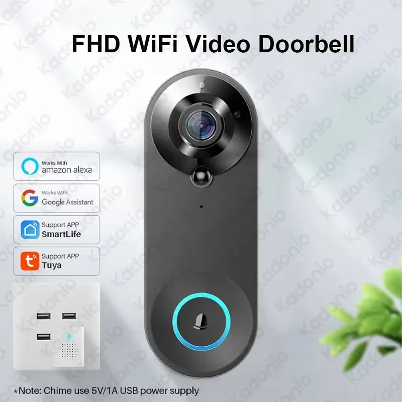 Campanello Video WiFi Kadonio  - Video Doorbell recensione e prezzo
