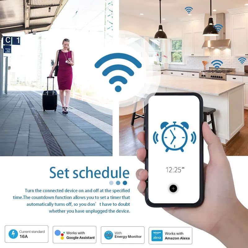 Presa Intelligente WiFi EU 20A - Smart Home Energy App recensione e prezzo