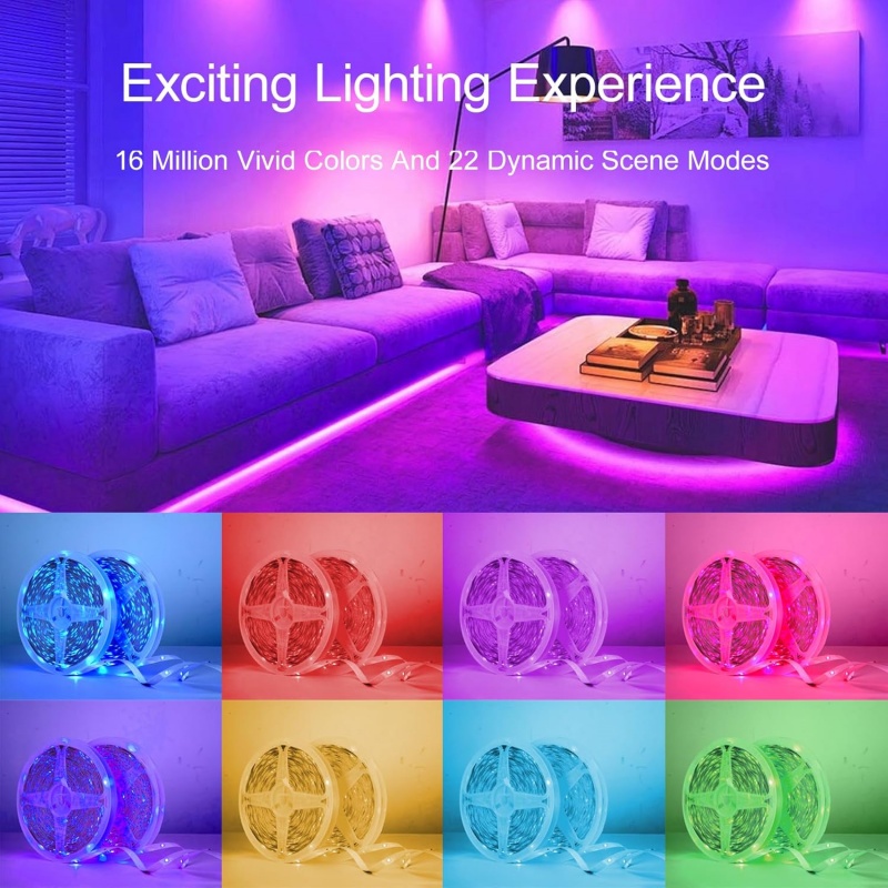 Strisce LED Intelligenti 1m-20 - Smart Home Living Room recensione e prezzo