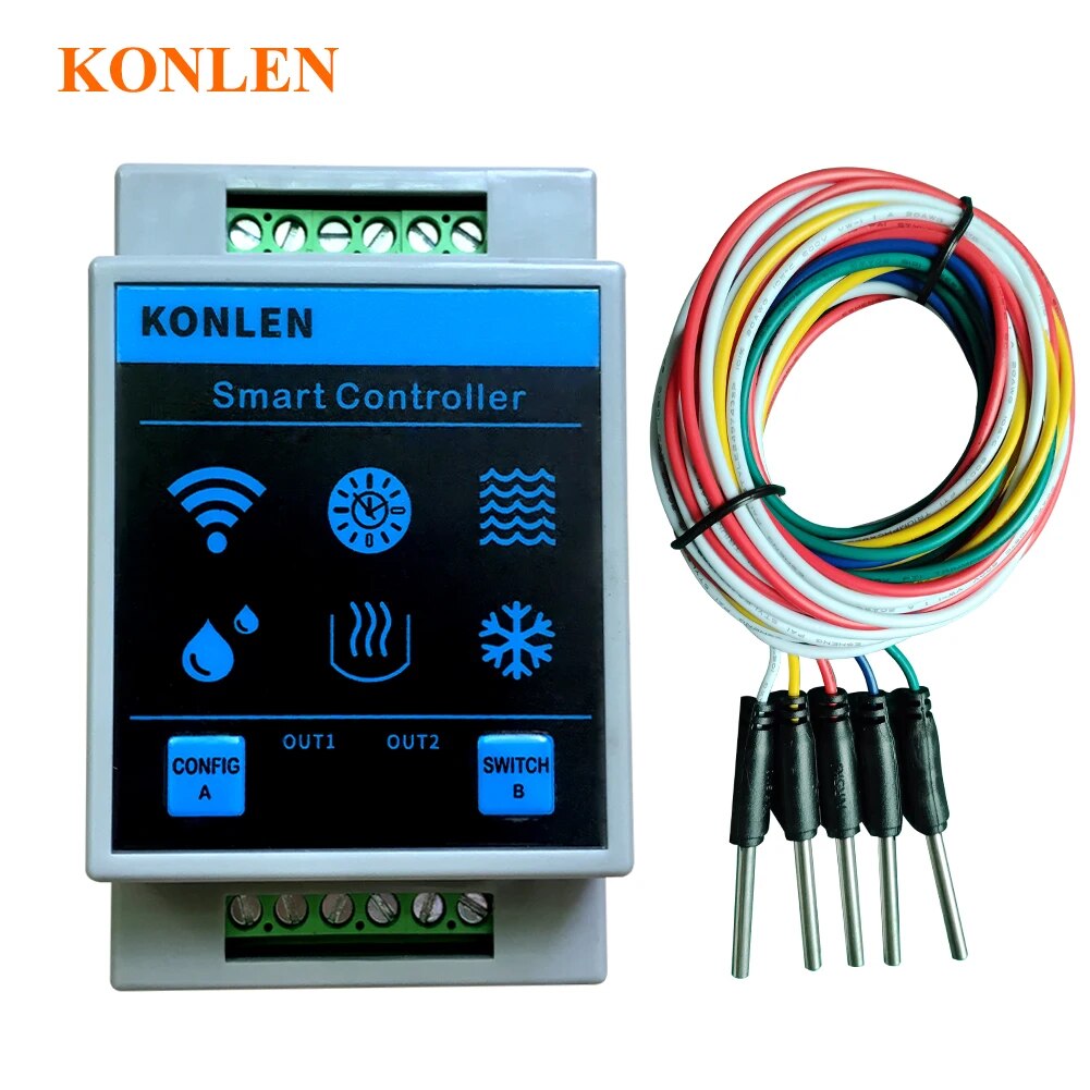 KONLEN Tuya sensore di livello - Wifi Water Sensor recensione e prezzo