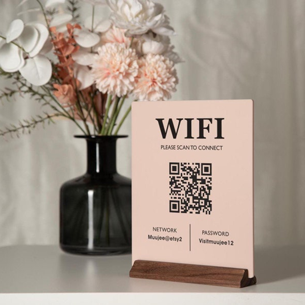 Vendita calda WiFi Codice QR C - Airbnb Smart Home recensione e prezzo