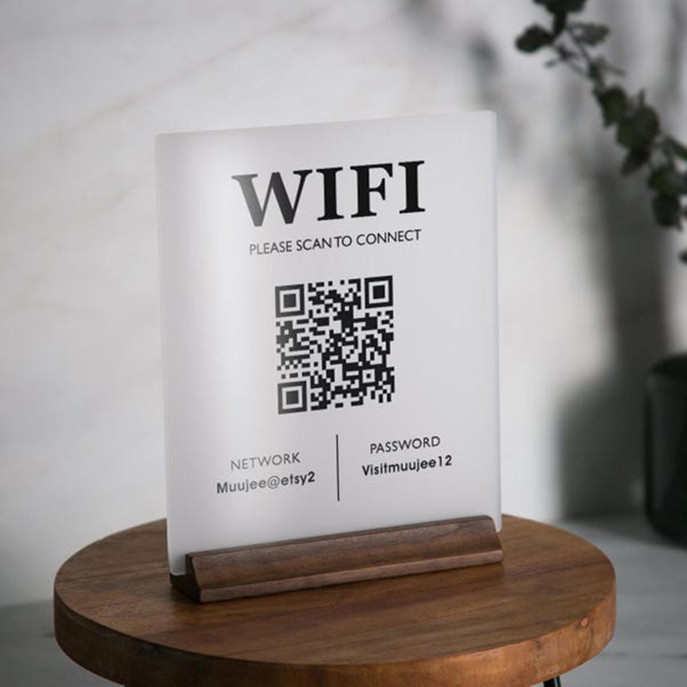 Vendita calda WiFi Codice QR C - Airbnb Smart Home recensione e prezzo